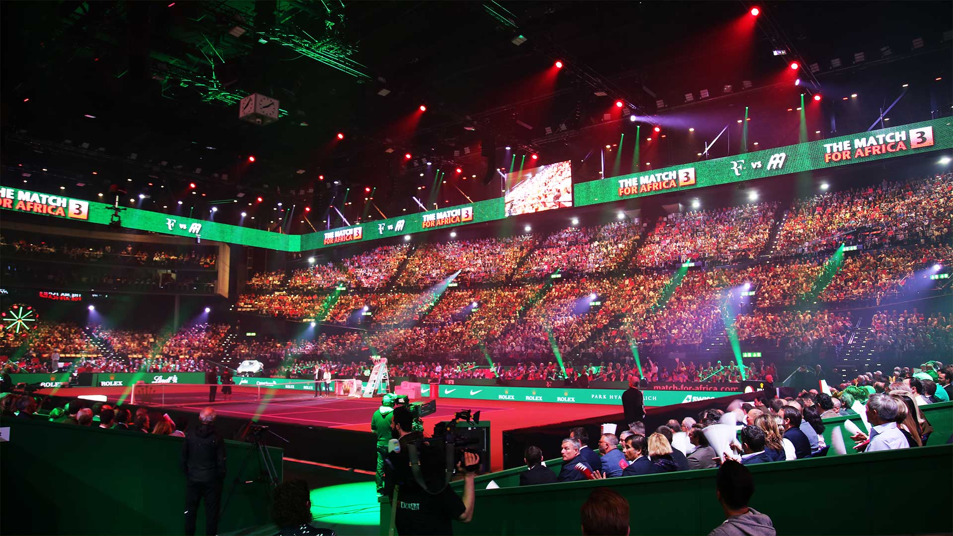 Lighting design for a charity sports event – Match for Afrika – project image 8