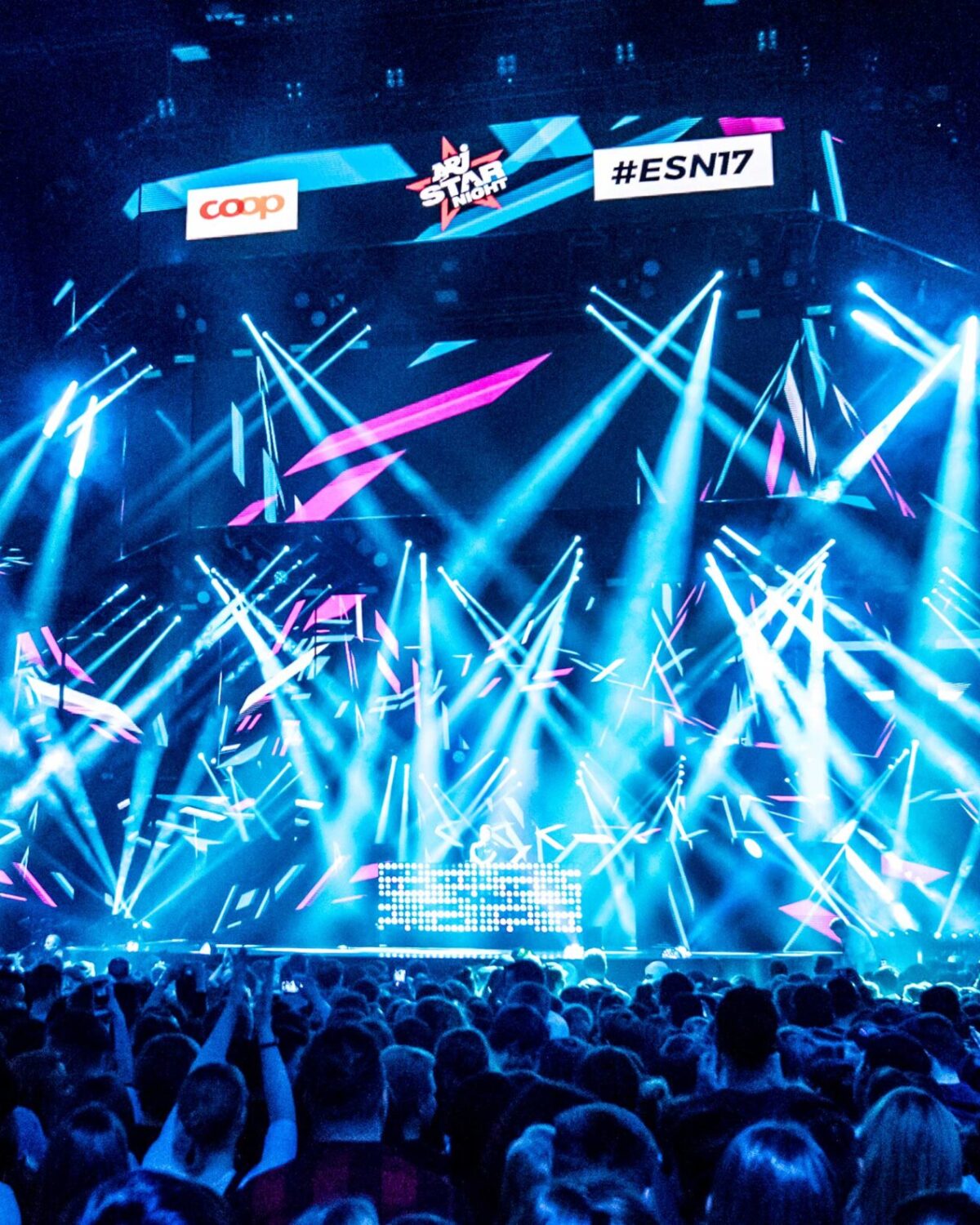 Lighting design for “NRJ Star Night”