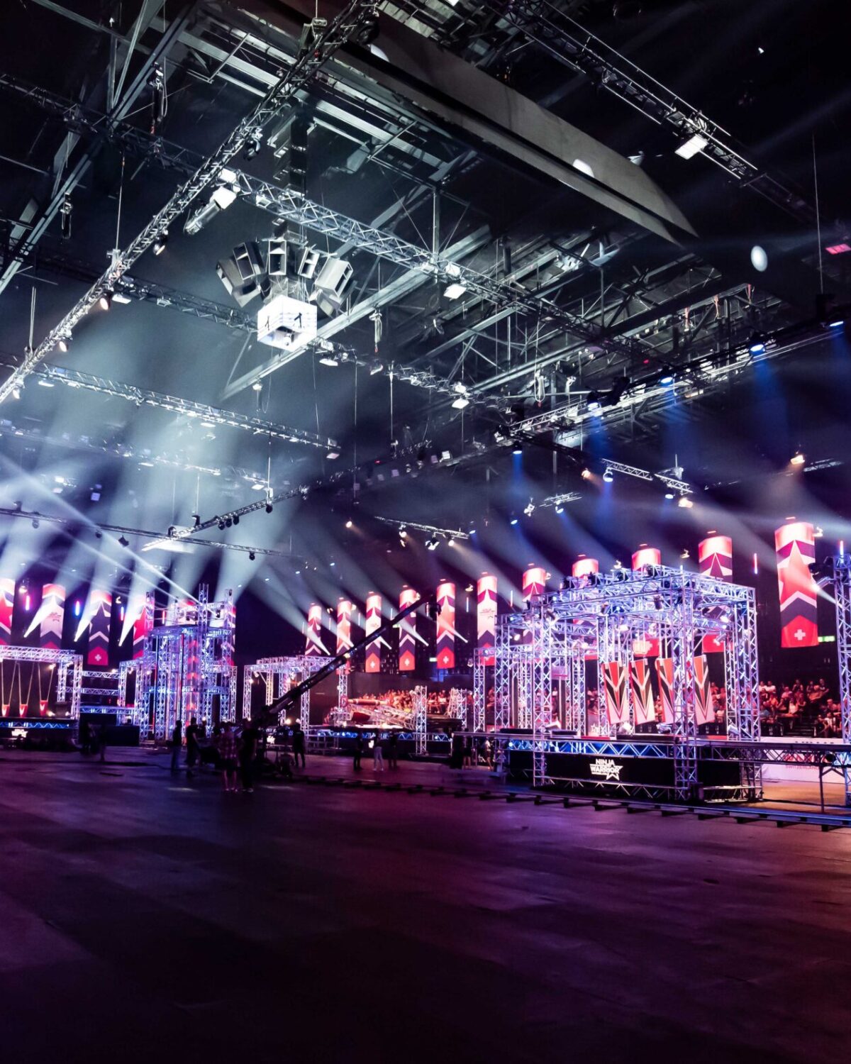 Lighting design for “Ninja Warrior” Switzerland