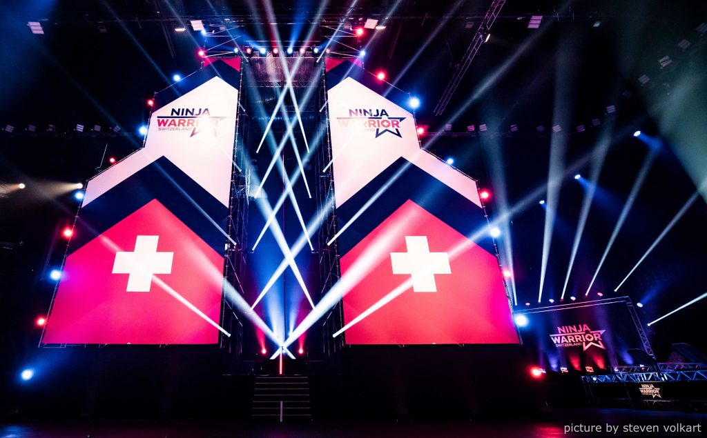 Lighting design for “Ninja Warrior” Switzerland – project image 1