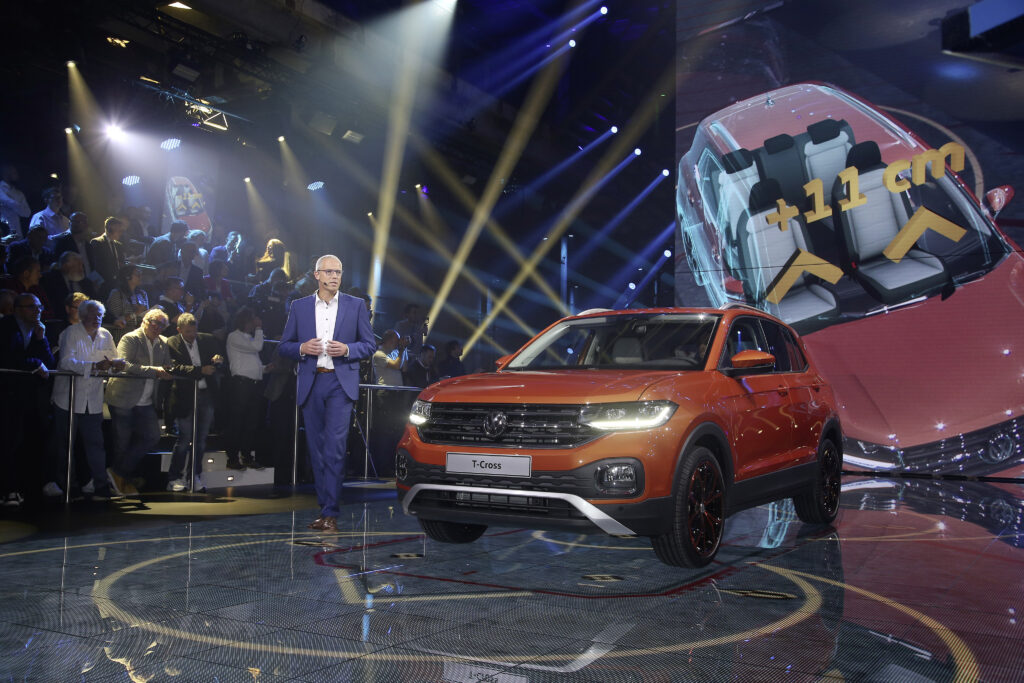 Lighting design for the VW T-Cross Weltpremiere – project image 7