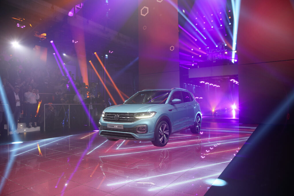 Lighting design for the VW T-Cross Weltpremiere – project image 9