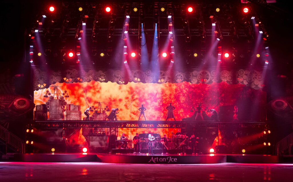 Lighting design for the “Art on Ice” tour – project image 17
