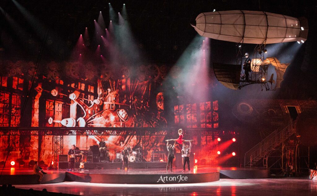 Lighting design for the “Art on Ice” tour – project image 8