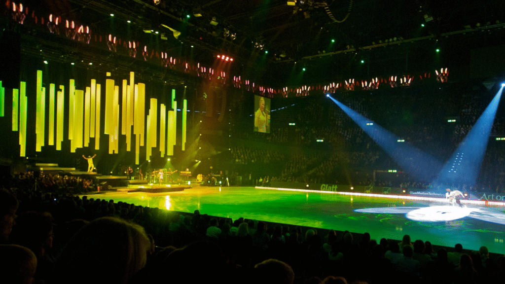 Lightingdesign and Contentdesign for Art on Ice – project image 1