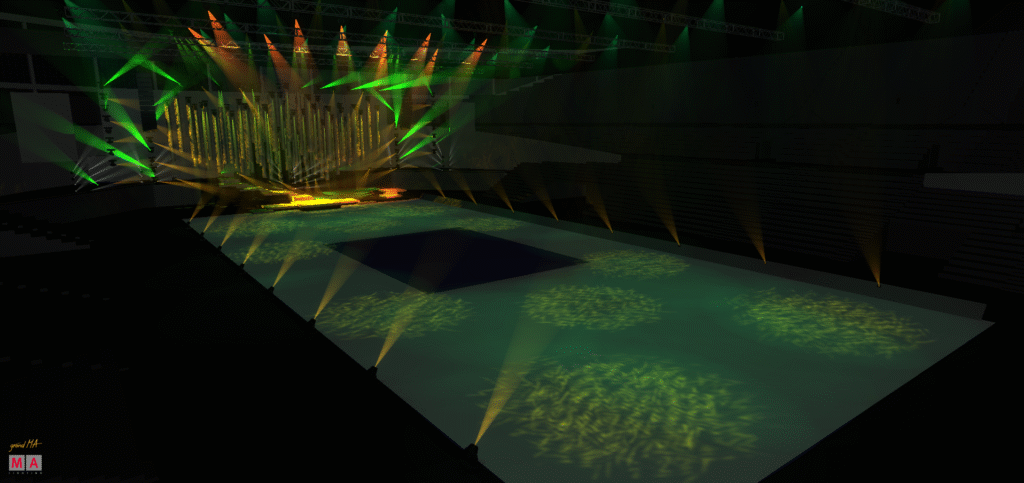 Lightingdesign and Contentdesign for Art on Ice – project image 5