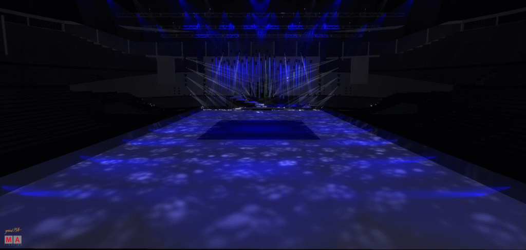 Lightingdesign and Contentdesign for Art on Ice – project image 6
