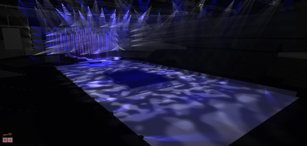 Lightingdesign and Contentdesign for Art on Ice – project image 7