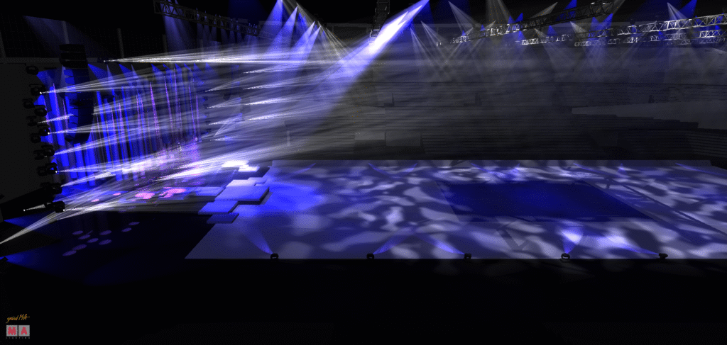 Lightingdesign and Contentdesign for Art on Ice – project image 8