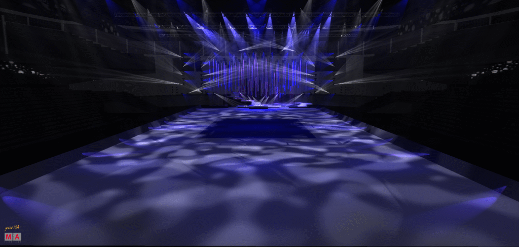 Lightingdesign and Contentdesign for Art on Ice – project image 9