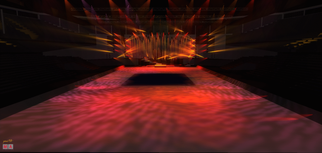 Lightingdesign and Contentdesign for Art on Ice – project image 14