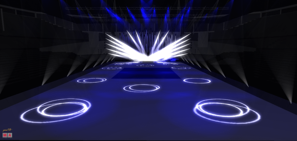 Lightingdesign and Contentdesign for Art on Ice – project image 18